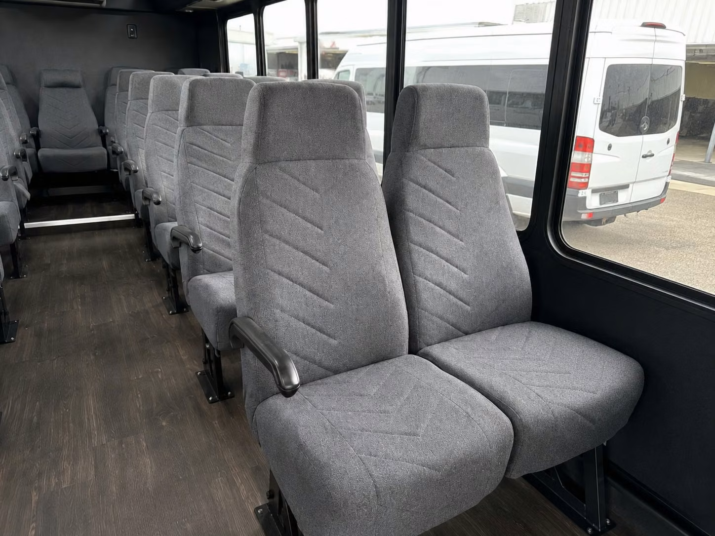 20 passenger minibus inside