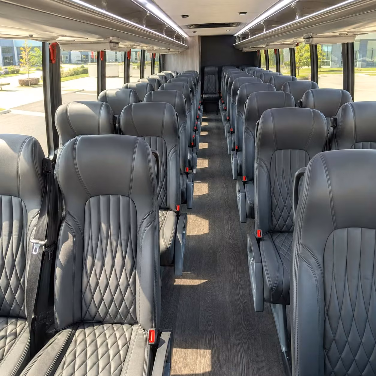 35 passenger minibus inside