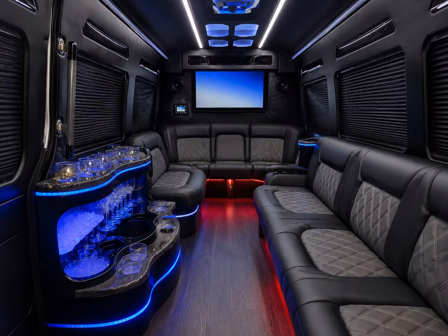 bus rental options for west covina trips
