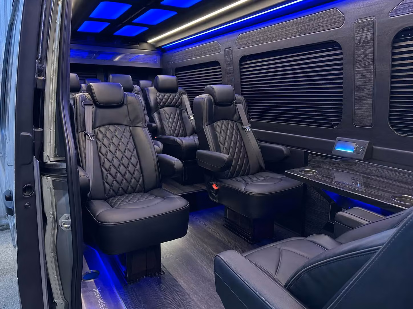 sprinter van transportation for groups and events across west covina